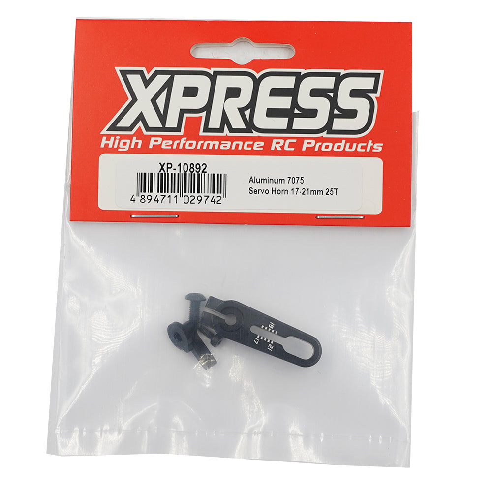 Xpress: 7075 Aluminum Adjustable Servo Horn (25T)