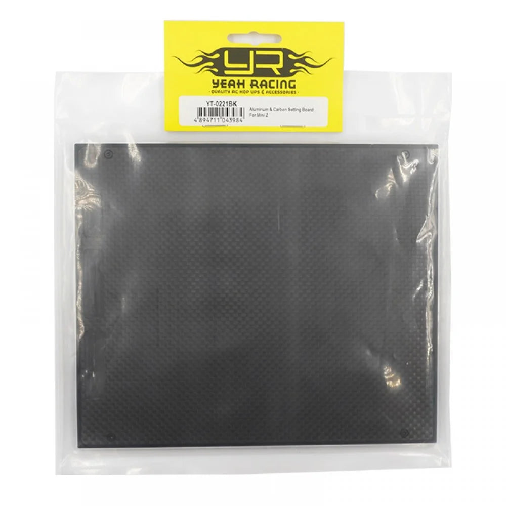 Yeah Racing: Graphite Setting Board For Mini-Z