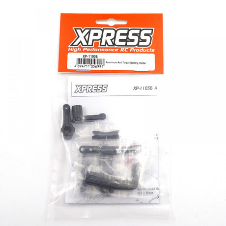 Xpress: Aluminum Anti-Tweak Battery Holder