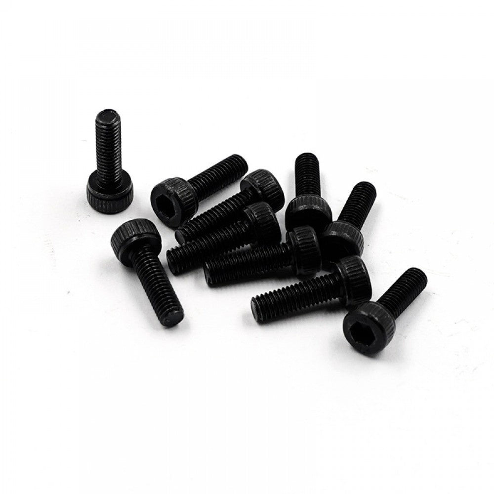 Xpress: M3x10mm Thin Head Hex Screws (10pcs)