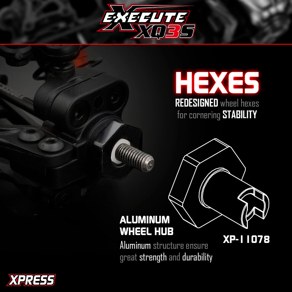 Xpress: Execute XQ3S 1/10 4WD Sport Touring Car Kit