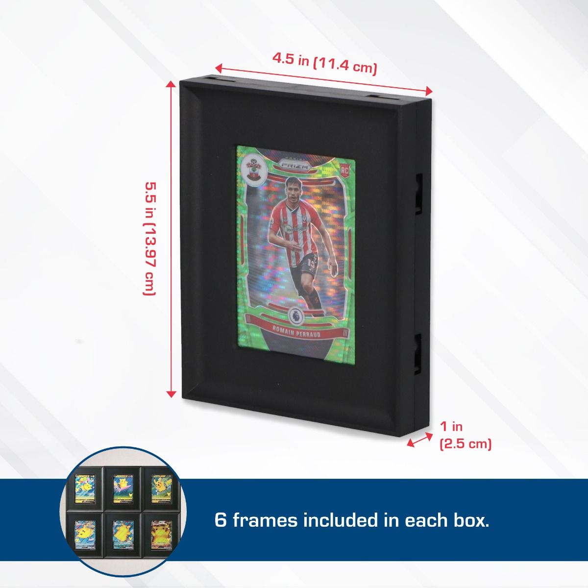 BCW: Interlocking Card Frames (Black)