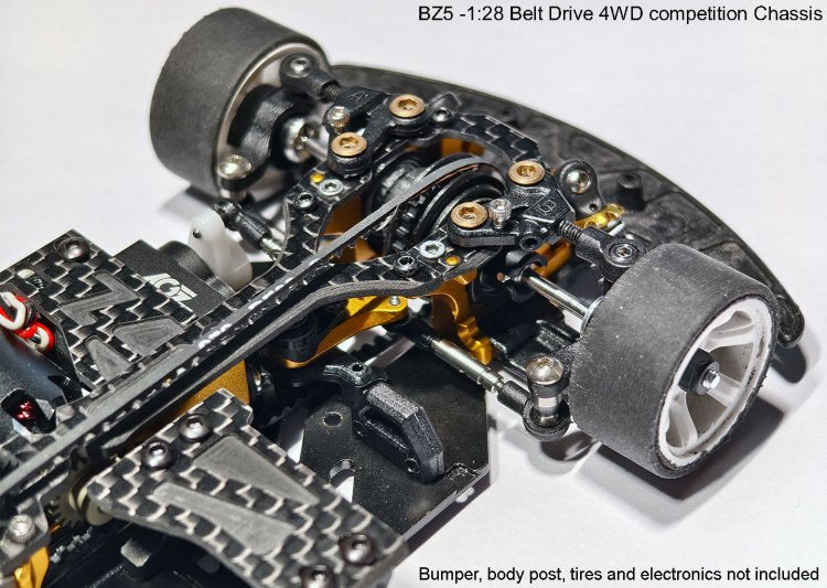 Atomic RC: Z5 Belt Drive 4WD Chassis Kit