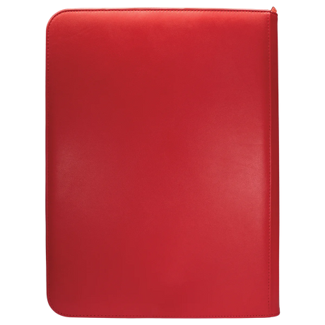 Ultra Pro: Vivid 9-Pocket Zippered PRO-Binder (Red)