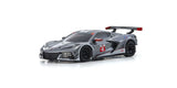 Kyosho: Mini-Z MR-04 RWD Chevrolet Corvette C8.R Gunmetal/White 32356GMW