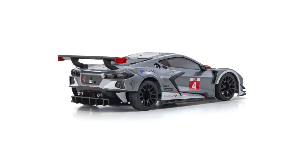 Kyosho: Mini-Z MR-04 RWD Chevrolet Corvette C8.R Gunmetal/White 32356GMW