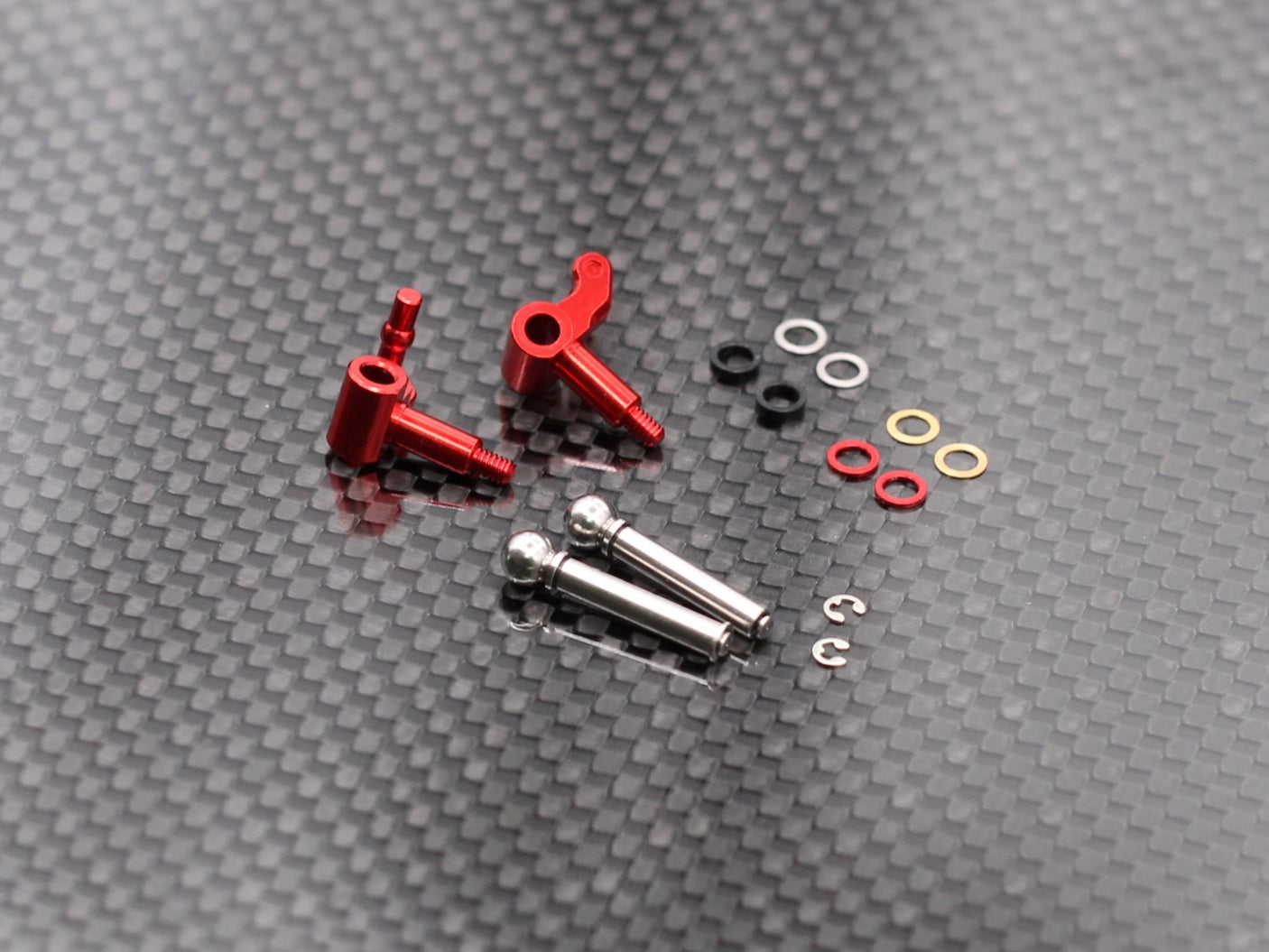 Radtec RC: Mini-Z MR04 Aluminum Steering Knuckle Set