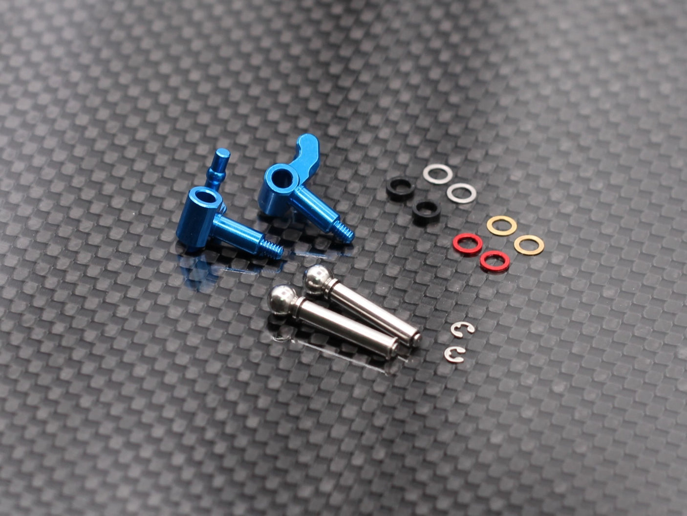 Radtec RC: Mini-Z MR04 Aluminum Steering Knuckle Set