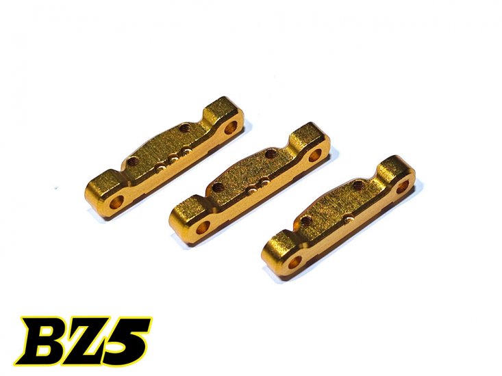 Atomic RC: BZ5 Aluminum Rear Arm Mounts (3 pcs)