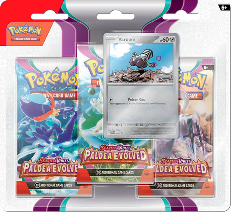 Pokemon TCG: Paldea Evolved 3 Pack Blister