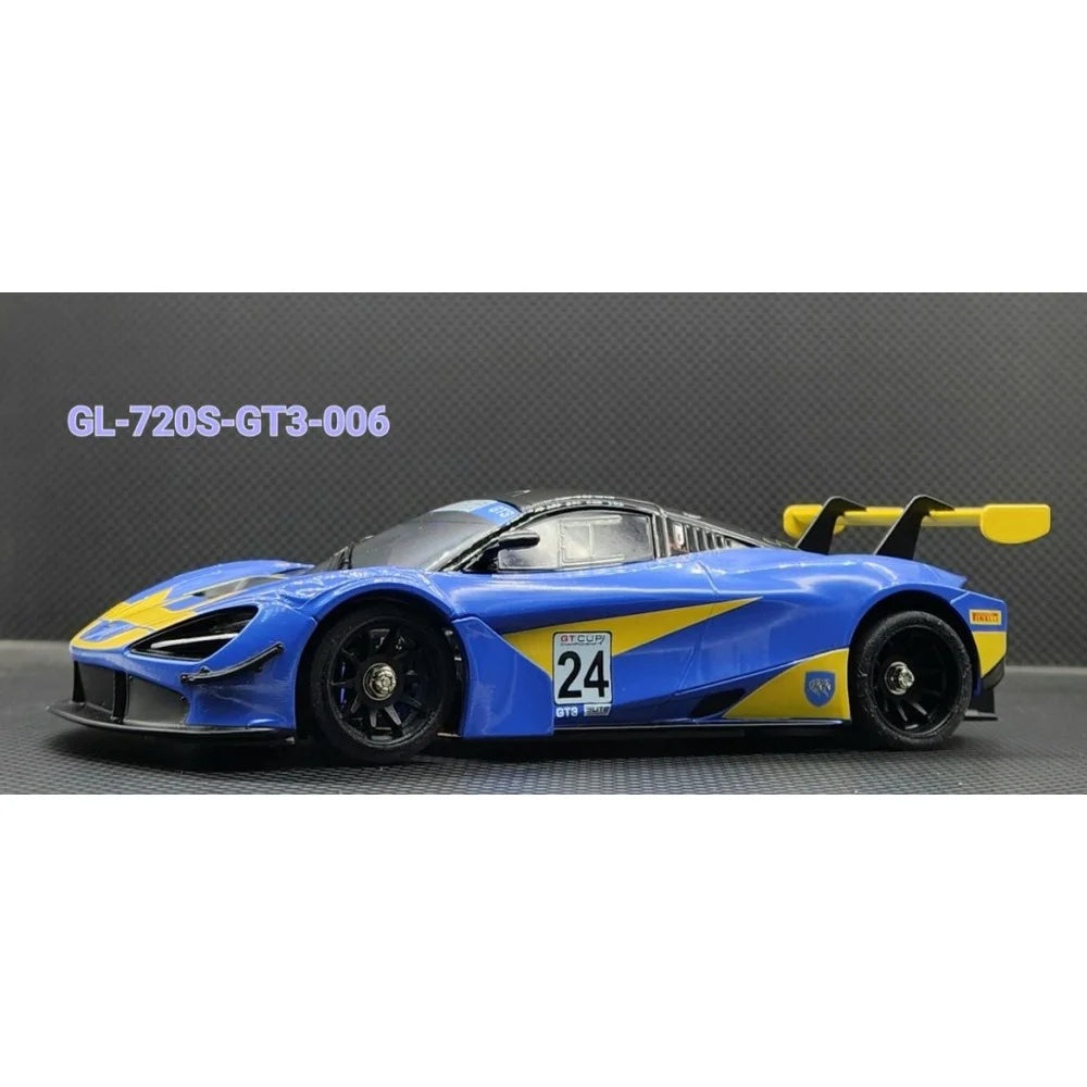 GL Racing: 1/28 GTCUP #24 Mclaren 720S GT3 Body 102mm