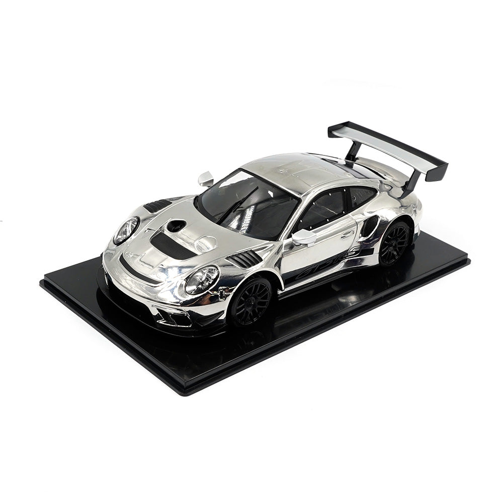 GL Racing: 1/28 Silver Porsche 911 GT3 Body 98mm