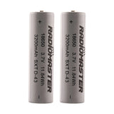 RadioMaster: 18650 3200mAh 3.7V Li-ion Battery (2pcs)