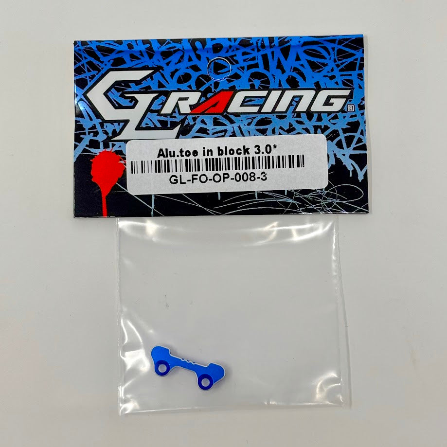 GL Racing: GL Formula One Aluminum Toe-In Block 3°