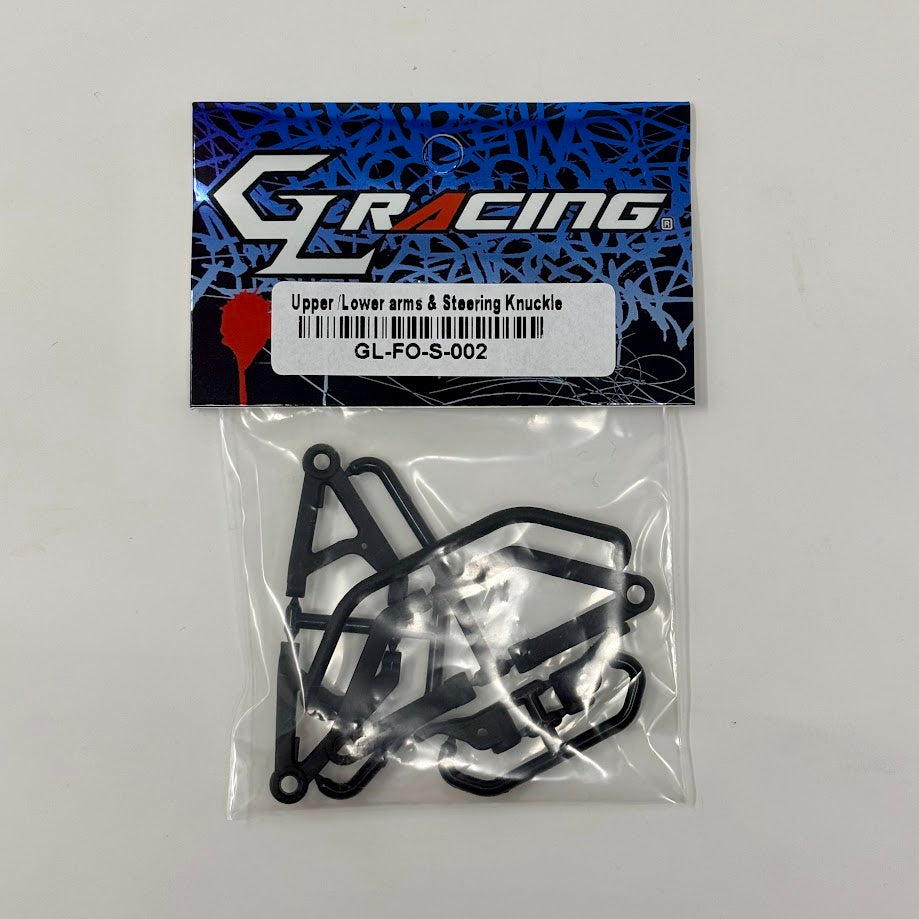 GL Racing: GL Formula One Upper/Lower Arms & Steering Knuckles