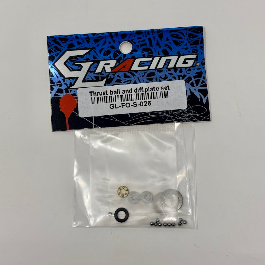 GL Racing: GL Formula One Thrust Ball & Diff Plate Set