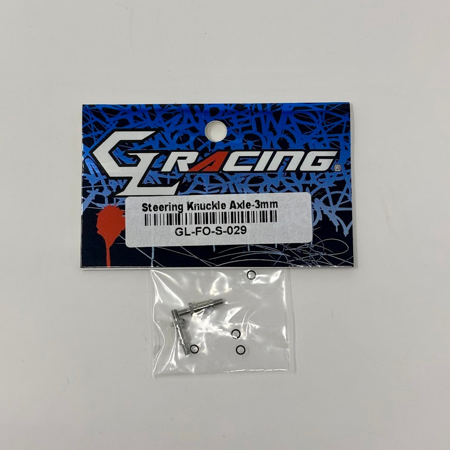 GL Racing: GL Formula One 3mm Steering Knuckle Axle