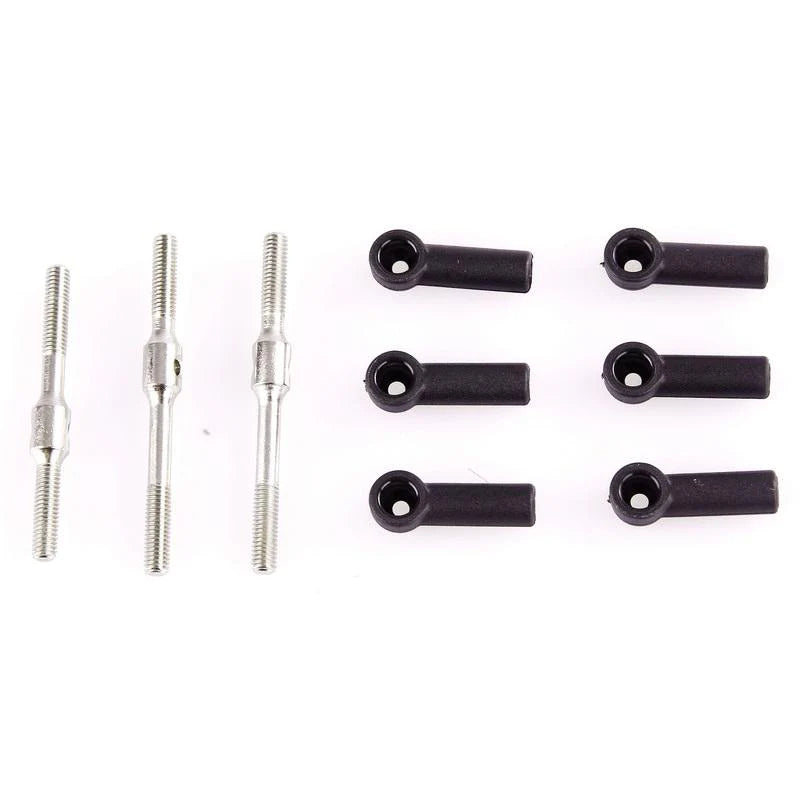 LC Racing: L6019 Turnbuckle, Ball Caps Set