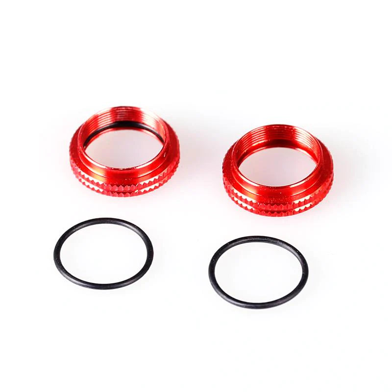 LC Racing: L6113 Shock Adjustable Nut Aluminum