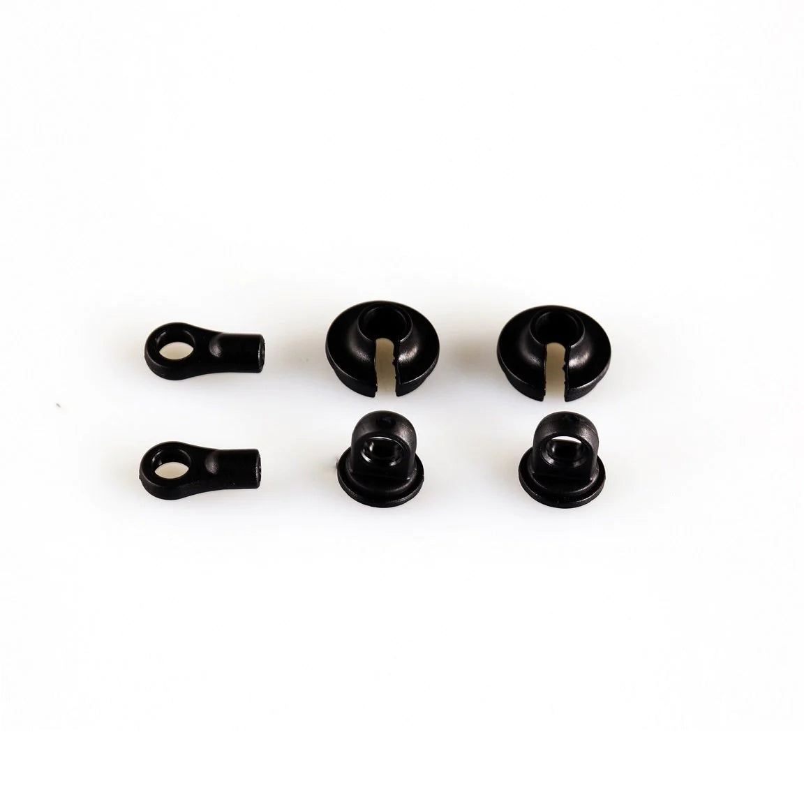 LC Racing: L6187 Shock Caps, Spring Cups & Rod End Set