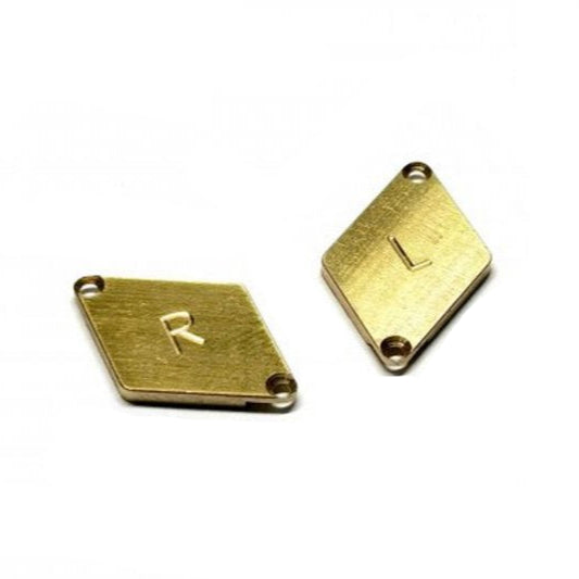 Atomic RC: MRZ Brass 1.5g Weight for V2 Chassis