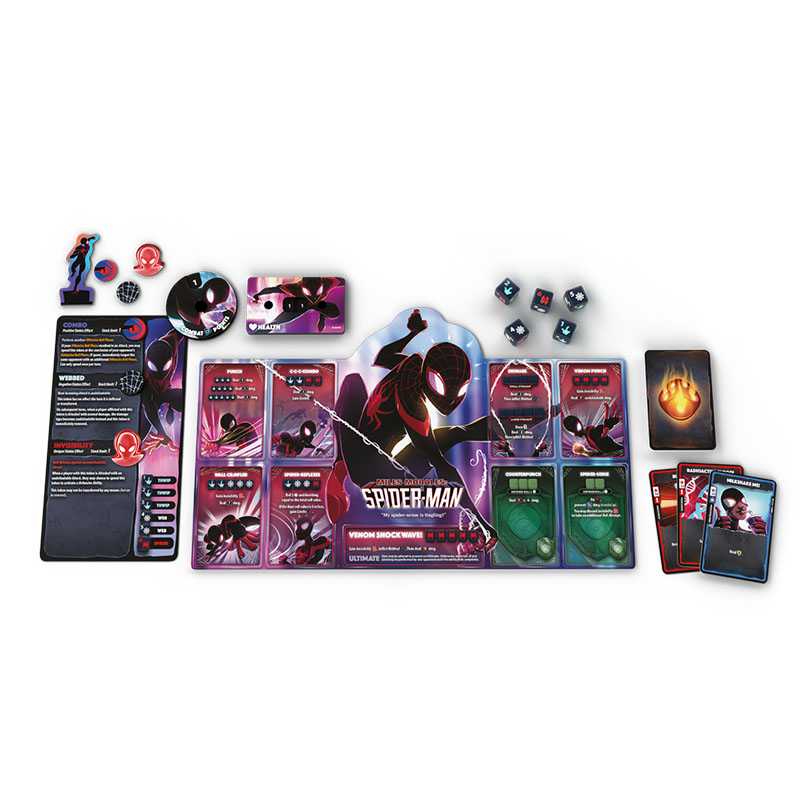 Marvel Dice Throne: 4-Hero Box (Scarlet Witch, Thor, Loki, & Spider-Man)