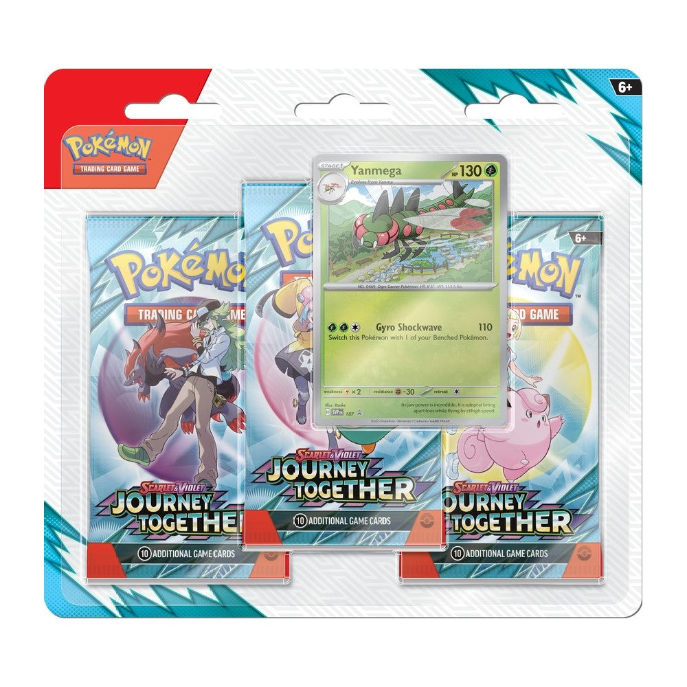 Pokemon: Journey Together 3-Pack Blister