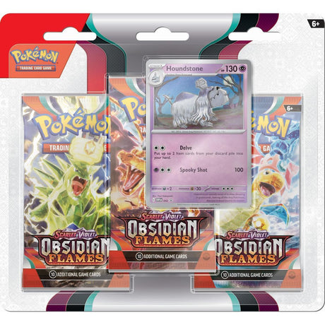 Pokemon TCG: Obsidian Flames 3-Pack Blister