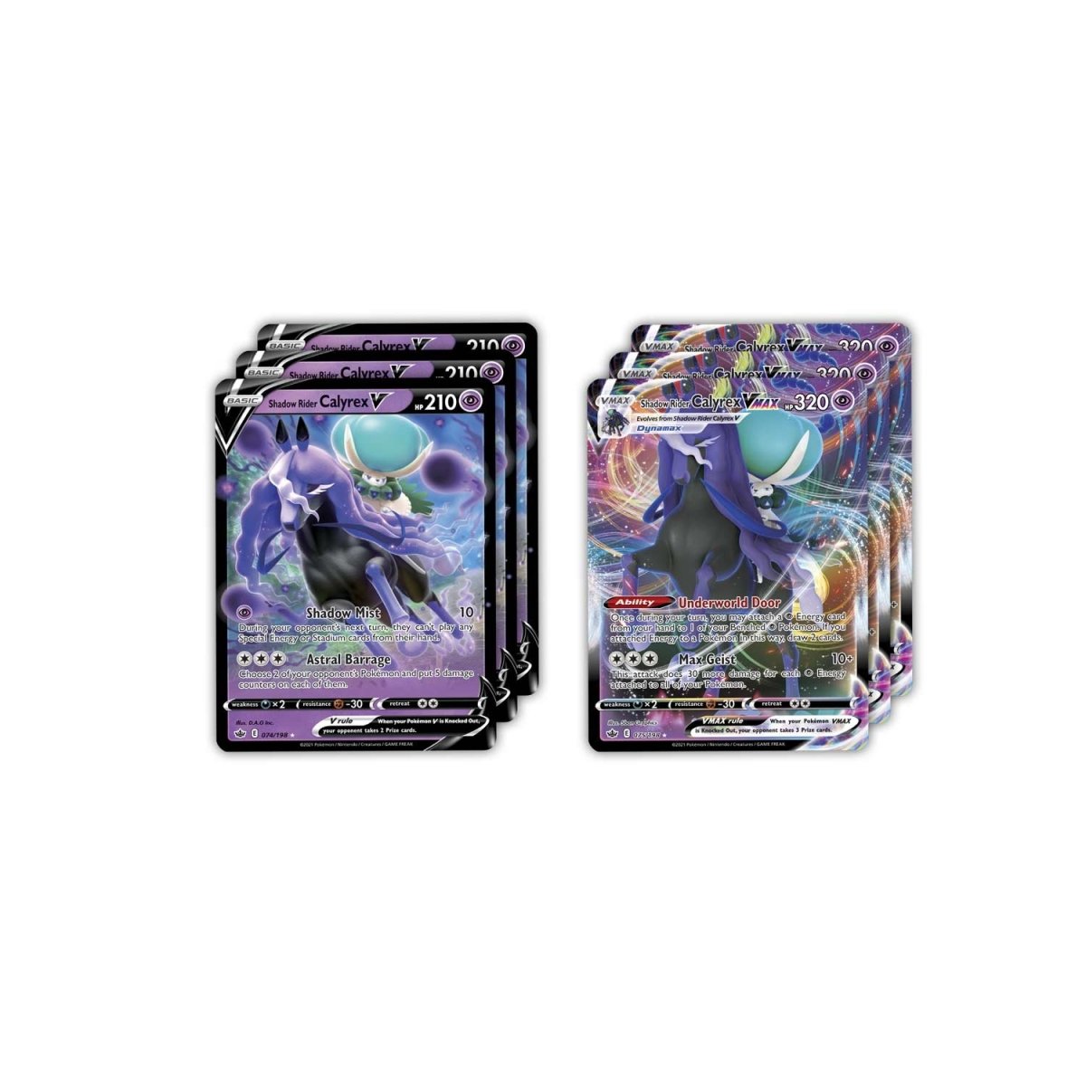 Pokemon: Shadow Rider Calyrex VMAX League Battle Deck