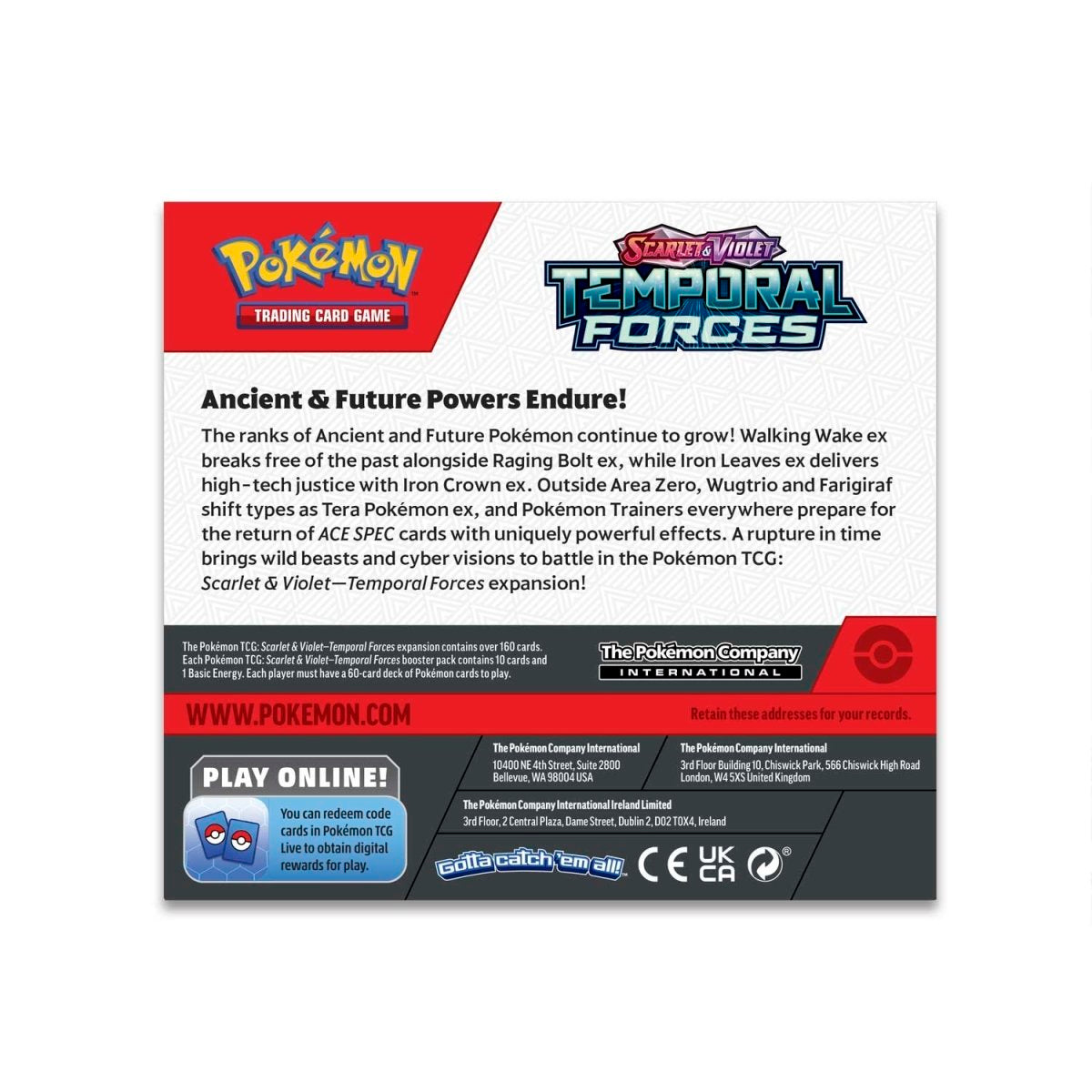 Pokemon TCG: Temporal Forces Booster Box