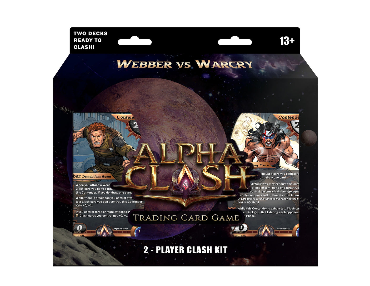 Alpha Clash TCG: Unrivaled 2-Player Clash Kit