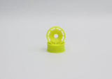 Reflex Racing: RX600F1Y Yellow Speed Dish Front Wheel +1 Offset