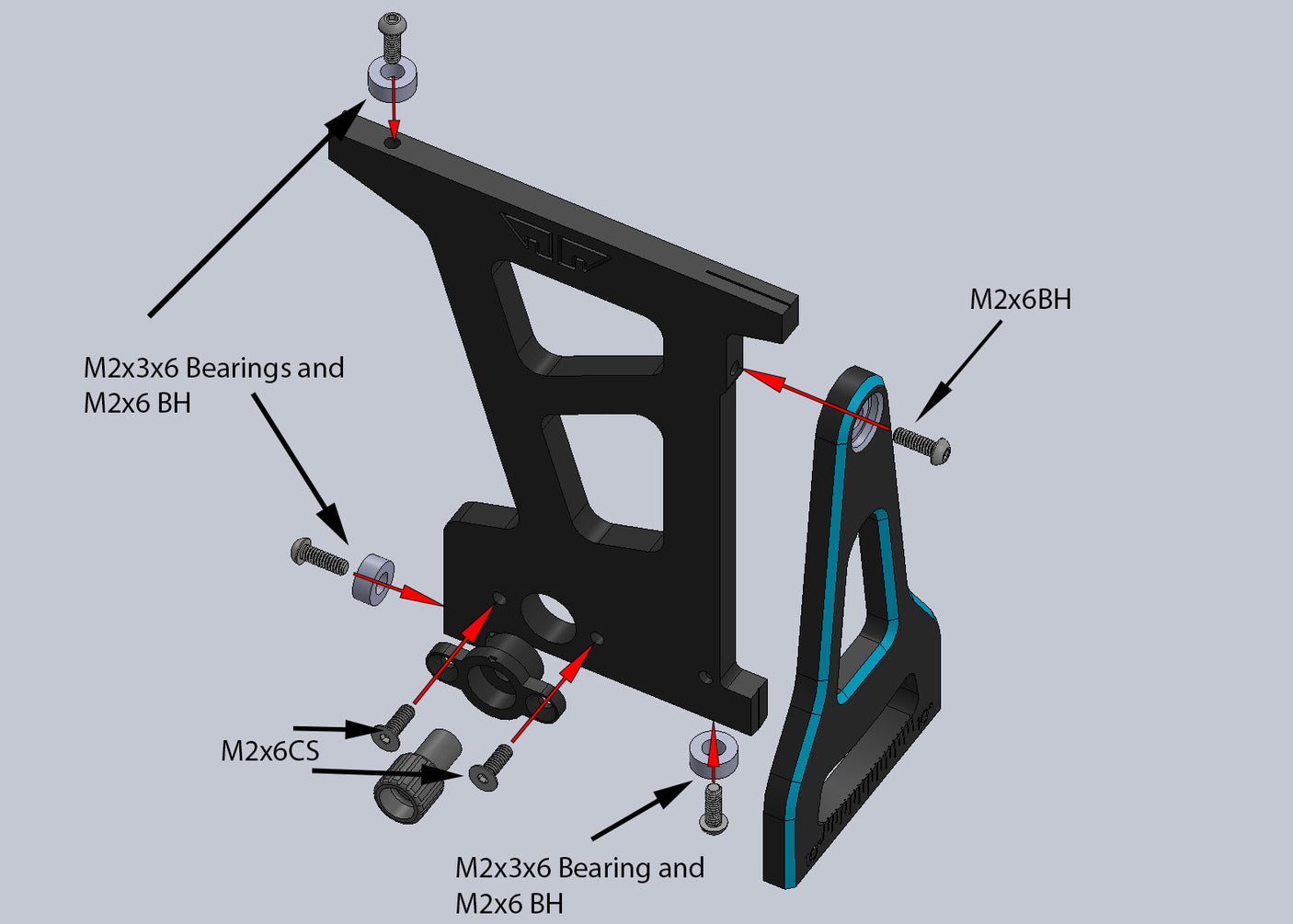 Reflex Racing: RX547 1/28 Set Up Station with Carrying Case