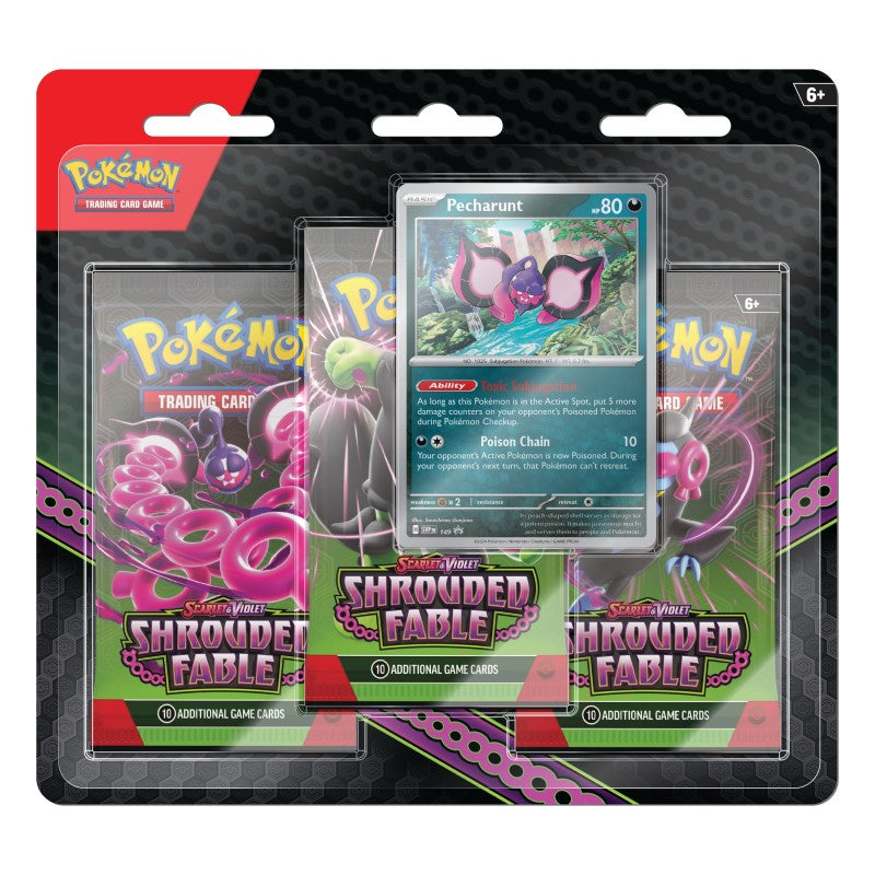 Pokemon TCG Shrouded Fable 3-booster blister