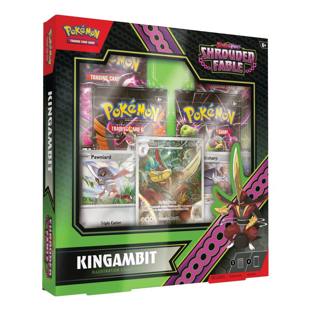 Pokemon TCG Shrouded Fable Kingambit Illustration Collection