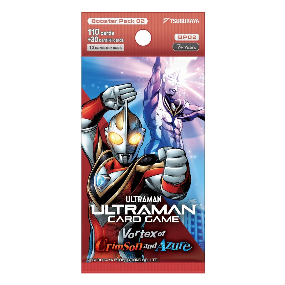 Ultraman TCG: Vortex of Crimson and Azure Booster Box BP02 (English)