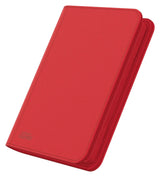 Ultimate Guard: Zipfolio 160 8-Pocket Xenoskin Red