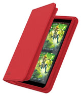 Ultimate Guard: Zipfolio 160 8-Pocket Xenoskin Red