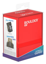 Ultimate Guard: Deck Case Boulder 60+ Ruby