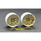 GL Racing: R10 Gold Chrome AWD Rims