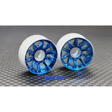 GL Racing: R10 Blue Chrome RWD Rims