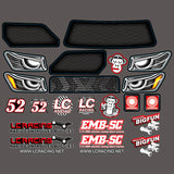 LC Racing: L6240 1/14 Clear Short Course Truck Body (PC)