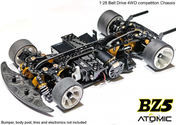 Atomic RC: Z5 Belt Drive 4WD Chassis Kit