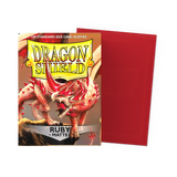 Dragon Shield: Matte Ruby Standard Sleeves