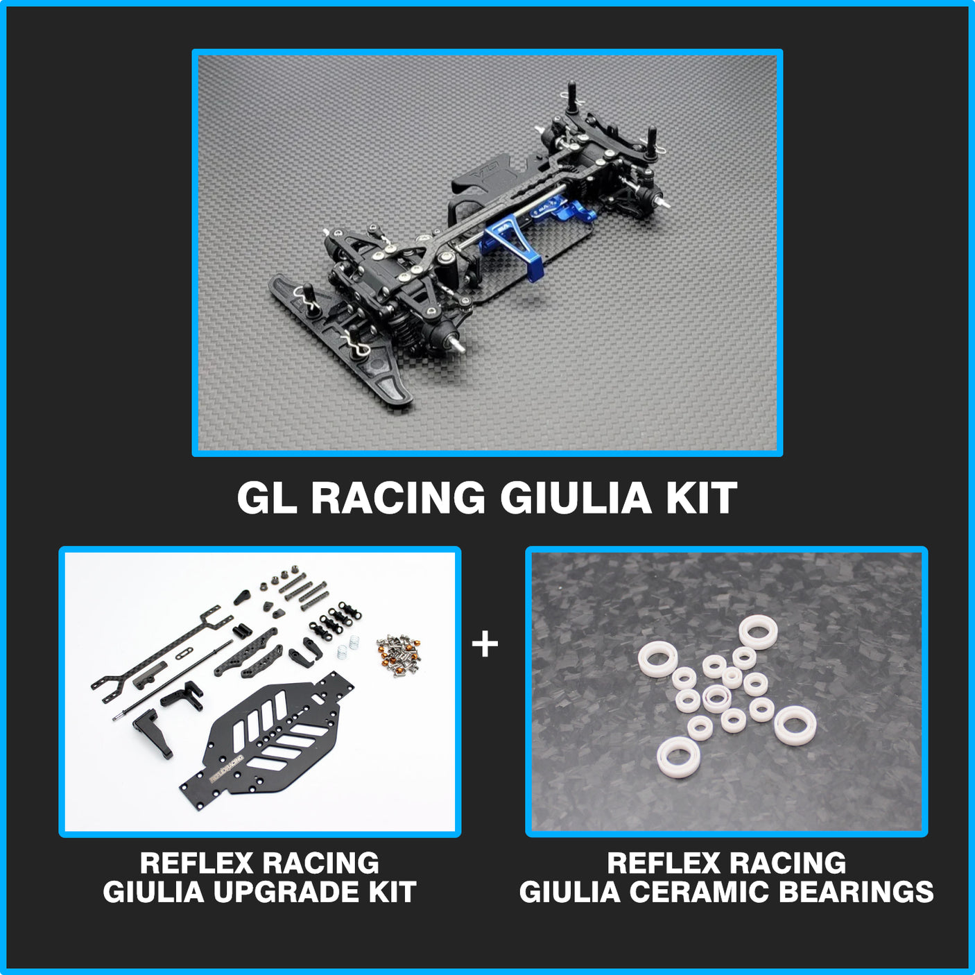 GL Giulia Pro Kit (Reflex Upgrade Kit + Ceramic Bearing)