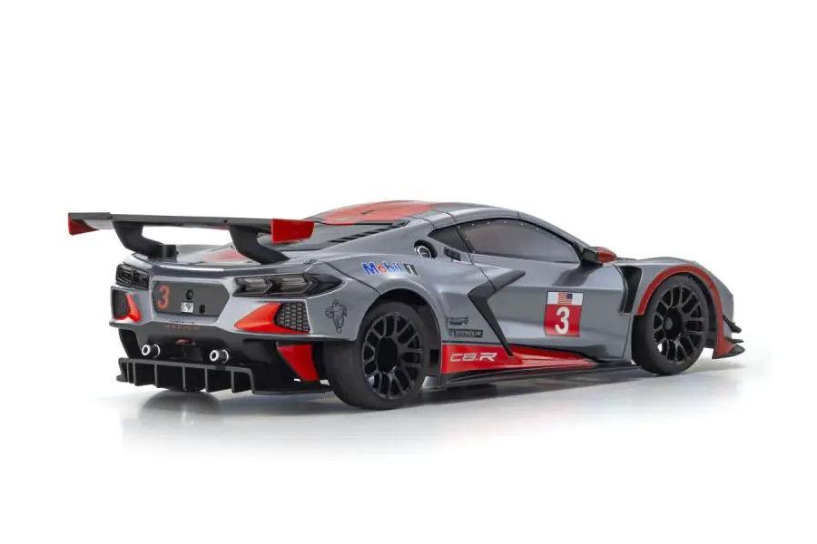 Kyosho: Mini-Z MR-04 RWD Chevrolet Corvette C8.R Gunmetal/Red 32356GMR