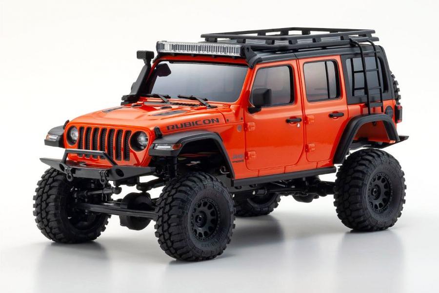 Kyosho: Mini-Z MX-01 4x4 Jeep Wrangler Unlimited Rubicon (Orange)