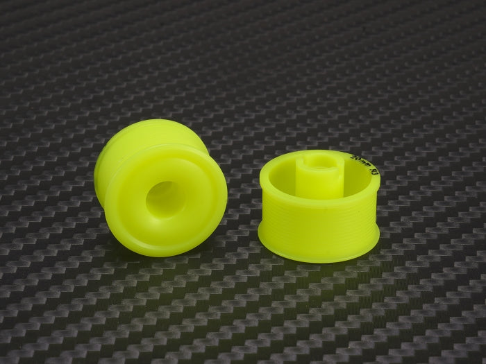 PN Racing: 11x20mm Flanged Wheel, 3mm Offset (Yellow)