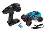 Rage RC: Mini Trek MT 1/24 RTR Monster Truck (Black/Blue)