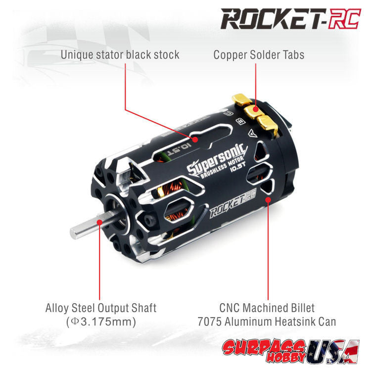 Surpass Hobby: Rocket-RC Supersonic 380 Sensored Brushless Motor